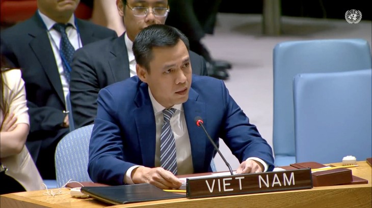 Vietnam Dukung Peranan Dewan Keamanan PBB dalam Tangani Tantangan Keamanan Siber Global - ảnh 1