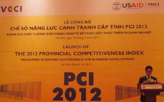 ເປັນຄັ້ງທຳອິດ ແຂວງ ດົ່ງທາບ ຍື່ນອັນດັບ ໜຶ່ງໃນຕາຕະລາງ ຈັດອັບດັບ PCI 2012 - ảnh 1
