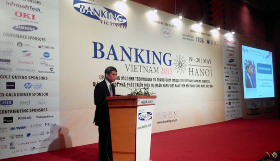 Banking Vietnam 2015 ກາຍເປັນເວທີປາໄສວິທະຍາສາດ, ເຕັກໂນໂລຊີທະນາຄານ - ảnh 1