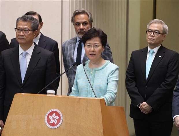 홍콩 정권 (중국), 대화 기반 구축을 시작할 것이라고 발표 - ảnh 1