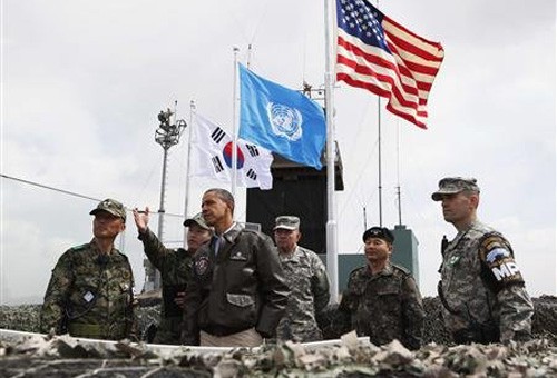 US-Präsident Barack Obama zu Gast in Südkorea - ảnh 1