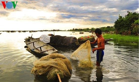 Die romantische Landschaft der Tam Giang Lagune - ảnh 4