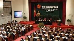 Parlamementspräsident: Hanoi soll die Arbeit des Volksrates verbessern - ảnh 1