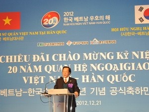 20. Jahrestag der Aufnahme der Beziehungen zwischen Vietnam und Südkorea - ảnh 1