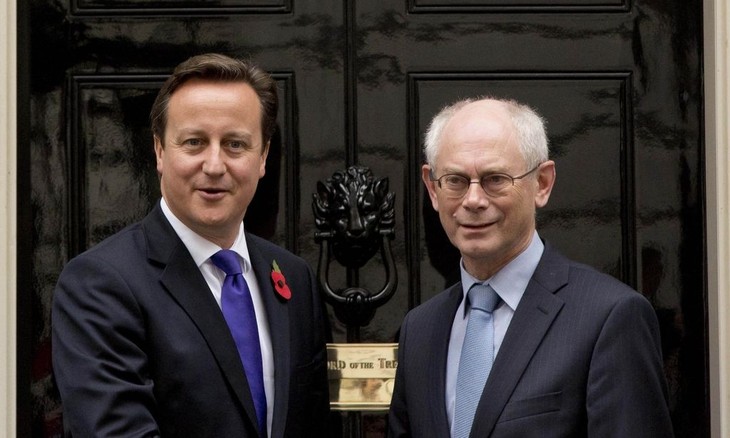 Der britische Premierminister David Cameron ist für EU-Frage kritisiert worden - ảnh 1