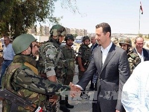 Der syrische Präsident warnt vor einem Krieg in der Region - ảnh 1