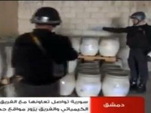 Syrien legt Plan zur Zerstörung des Arsenals frühzeitig vor - ảnh 1
