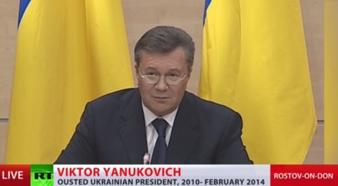 Der ukrainische Präsident Janukowitsch will für eine Lösung der Krise kämpfen - ảnh 1