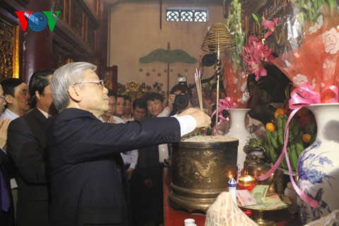 KPV-Generalsekretär Nguyen Phu Trong zu Gast in Phu Tho - ảnh 1