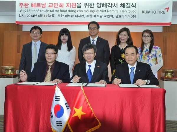 Südkoreanisches Unternehmen Kumho Tires fördert die Beziehungen zwischen Vietnam und Südkorea - ảnh 1