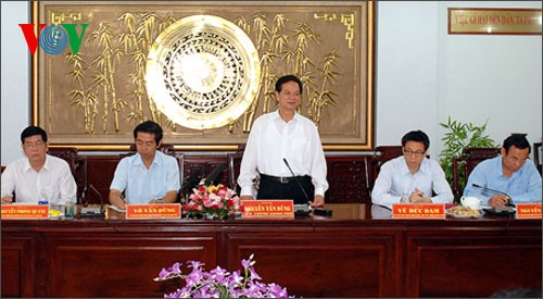Premierminister Dung: die Stärke von Bac Lieu fortführen - ảnh 1