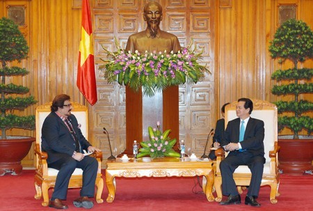 Premierminister Nguyen Tan Dung empfängt Pakistans Botschafter  - ảnh 1
