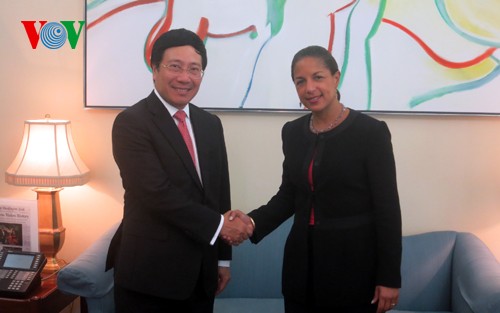 Vize-Premierminister Pham Binh Minh zu Gast in den USA - ảnh 2