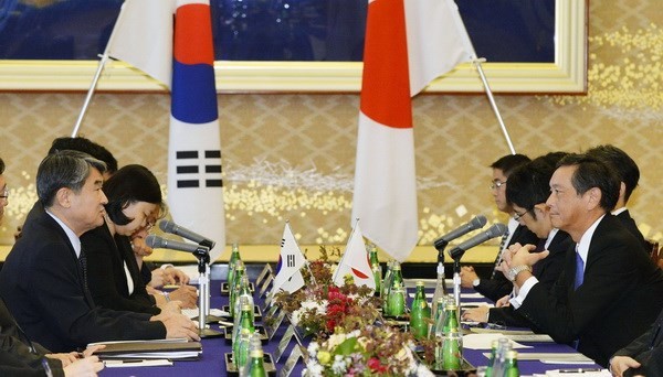 Japan und Südkorea wollen bilaterale Beziehungen verbessern - ảnh 1