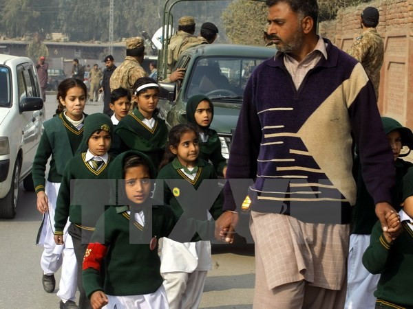 Internationale Gemeinschaft verurteilt den Anschlag auf die Schule in Pakistan - ảnh 1