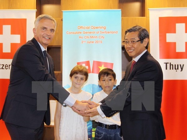 Eröffnung des schweizerischen Generalkonsulats in Ho-Chi-Minh-Stadt - ảnh 1