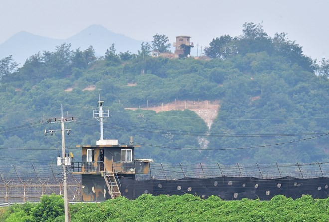 Nordkorea und Südkorea senken die Stufe für Kampfbereitschaft an der Grenze - ảnh 1