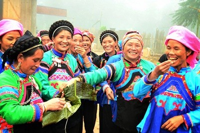 Einzigartige Kulturelemente in der Verlobungs- und Hochzeitsfeier der Pu Peo - ảnh 1