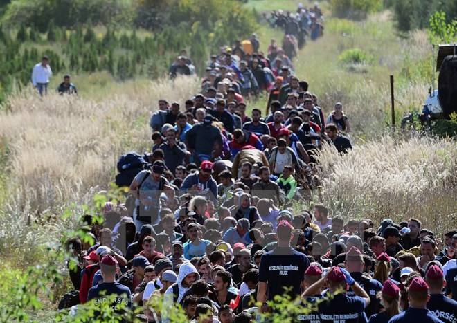Die EU-Kommission erhöht Gelder für Flüchtlingskrise - ảnh 1
