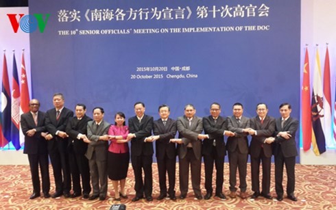 China und ASEAN beraten das Regel-Paket über das Verhalten im Ostmeer - ảnh 1