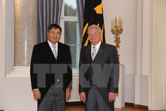 Der deutsche Bundespräsident freut sich über die guten bilateralen Beziehungen zu Vietnam - ảnh 1