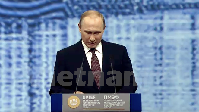 Der russische Präsident Putin bekräftigt die Beziehungen zur EU und den USA - ảnh 1