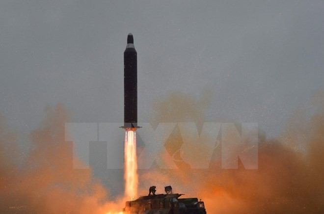 Die südkoreanische Armee kritisiert Raketen-Test Nordkorea - ảnh 1