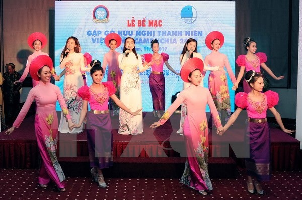 Abschluss des Freundschaftstreffens der Jugendlichen zwischen Vietnam und Kambodscha - ảnh 1