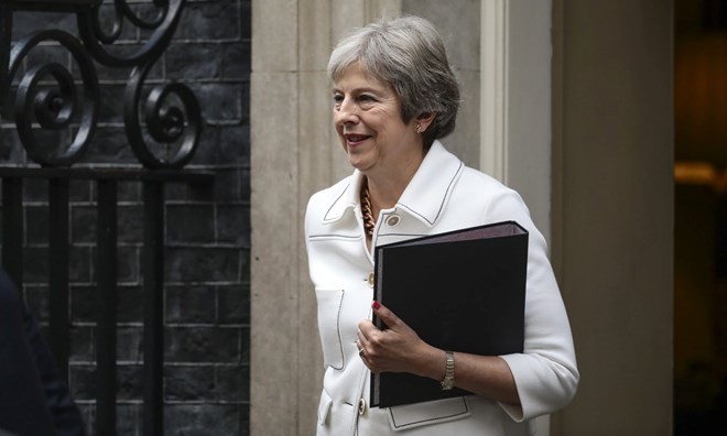 Die britische Premierministerin zeigt sich optimistisch für eine Brexit-Verhandlung - ảnh 1