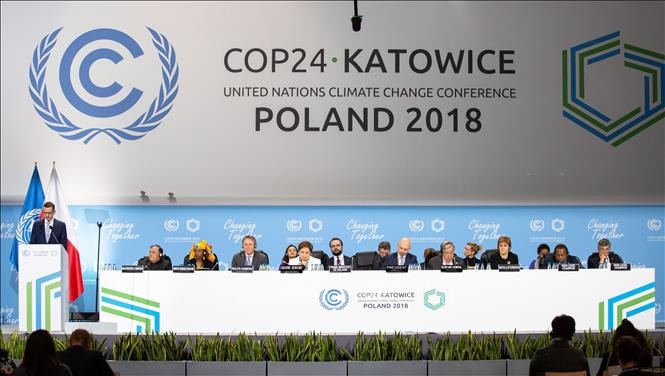 Klimakonferenz veröffentlicht die gemeinsame Erklärung trotz der spannenden Verhandlung - ảnh 1