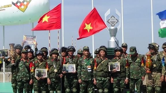 Die Truppe der vietnamesischen Kampfingenieure gewinnt den 3. Preis bei Army Games in Russland - ảnh 1