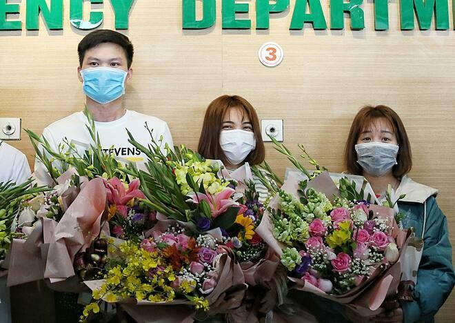 Drei durch Coronavirus infizierte Patienten in Vietnam dürfen aus dem Krankenhaus entlassen werden - ảnh 1
