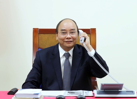 Telefongespräch: Premierminister Nguyen Xuan Phuc begrüßt die Investition des Mineralölkonzerns Exxon Mobil in Vietnam - ảnh 1