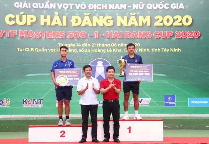 Junge Tennisspieler treffen sich in Tay Ninh - ảnh 1