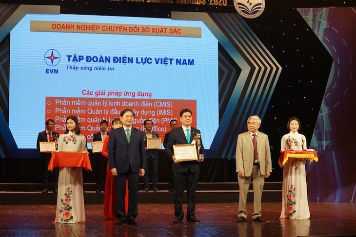 Preisverleihung für digitale Transformation in Vietnam 2020 - ảnh 1
