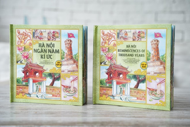 Das erste dreidimensionale Buch über Hanoi - ảnh 1