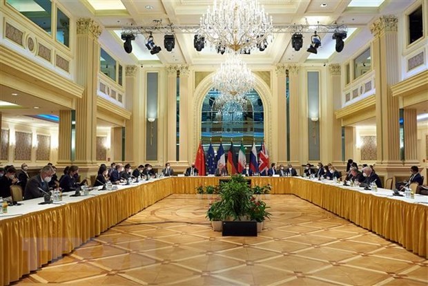 Iran und Großmächte starten neue Verhandlungsrunde über Atomabkommen - ảnh 1