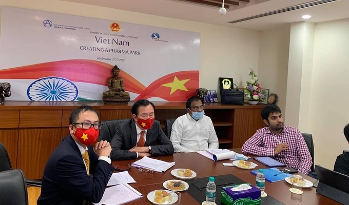 Indien will 500 Millionen US-Dollar in Bau des Pharma-Parks in Vietnam investieren - ảnh 1