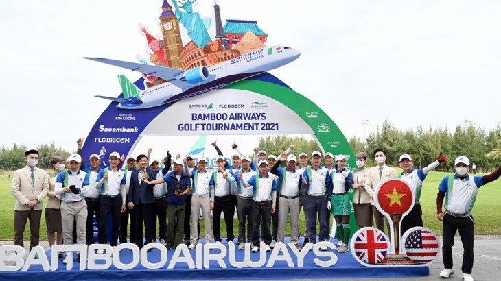 Start Golfturnier Bamboo Airways 2021 - ảnh 1