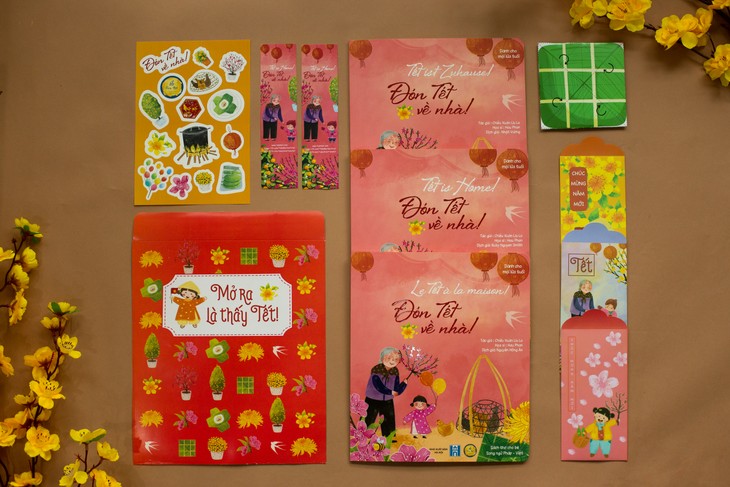 Das Buch „Tet ist Zuhause!” bringt den kleinen vietnamesischen Kindern im Ausland die Tet-Zeit - ảnh 1