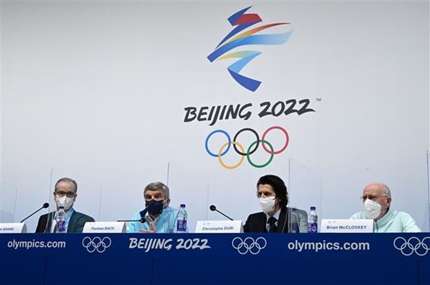 Eröffnung der olympischen Winterspiele in Peking 2022 - ảnh 1