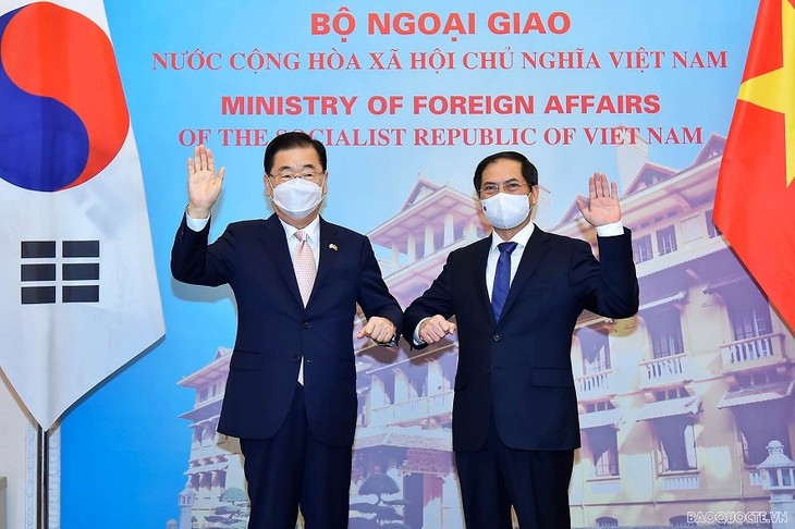 Vietnam und Südkorea wollen strategisch umfassende Beziehungen herstellen - ảnh 1