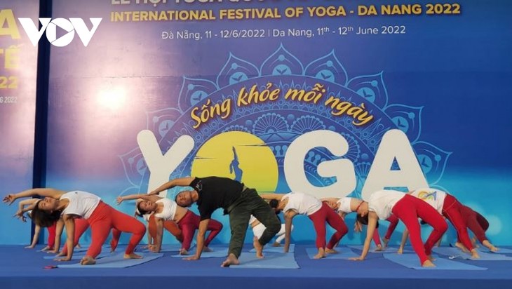Eröffnung des internationalen Yoga-Festes in Da Nang - ảnh 1