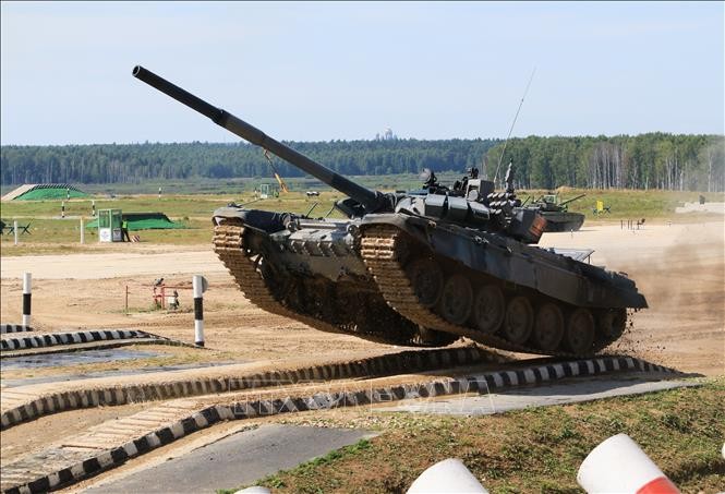 Vietnamesische Panzer-Mannschaft beteiligt sich an Army Games in Russland - ảnh 1