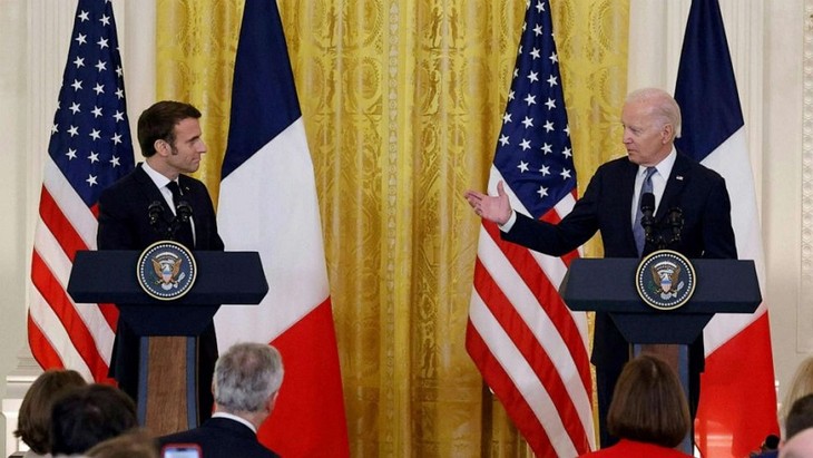 Frankreichs Präsident zu Gast in den USA: die transpazifische Beziehungen verstärken - ảnh 1
