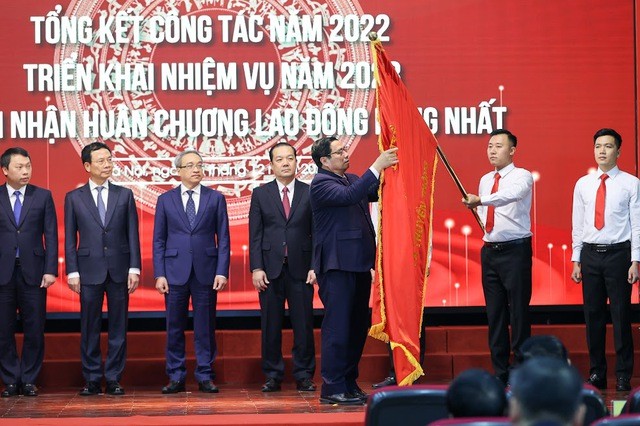 Premierminister Pham Minh Chinh: Information und Kommunikation spielen immer wichtigere Rolle - ảnh 1