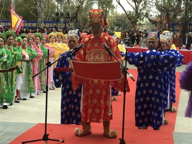 Das Fest im Tranh-Tempel wird als nationales immaterielles Kulturerbe anerkannt - ảnh 1
