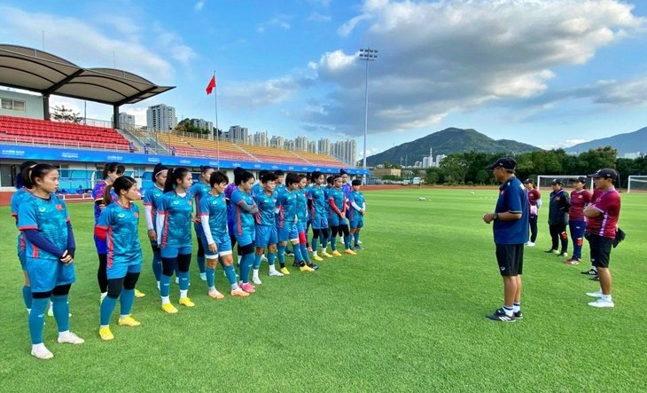Die vietnamesische Frauen-Fußballmannschaft wird ihr erstes Spiel in Asienspielen starten - ảnh 1