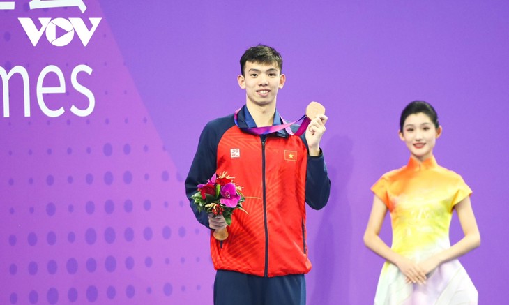 Schwimmer Nguyen Huy Hoang sichert sich die Teilnahme an den Olympischen Spielen 2024 in Paris  - ảnh 1