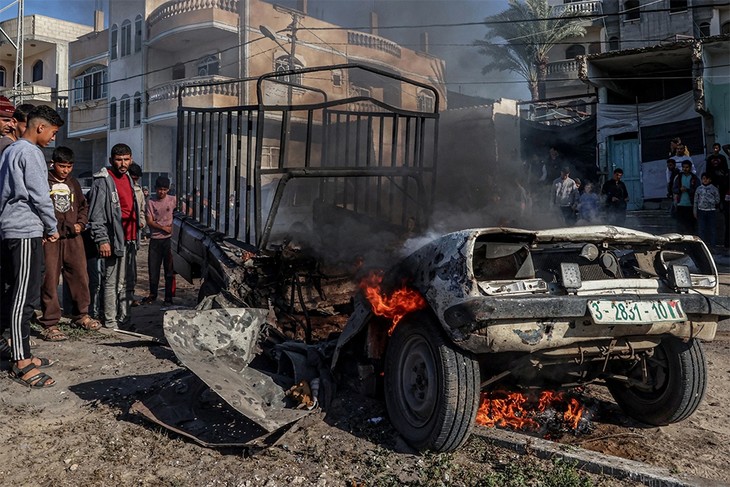 WHO rief Israel zum Stopp der Anschläge auf Rafah auf - ảnh 1